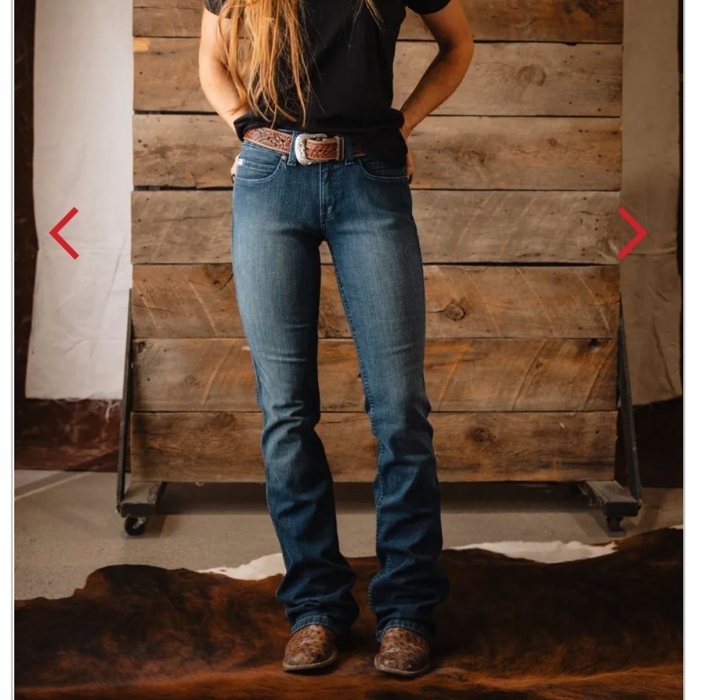 Smith + Rogue Supply Co. W's No. 80 Western Denim Boot Cut Jeans. Size 26x34.